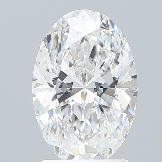 2.10 Carat Oval Shaped, Excellent Cut, D Color, VVS2 Clarity, IGI Certified Lab Grown Diamond