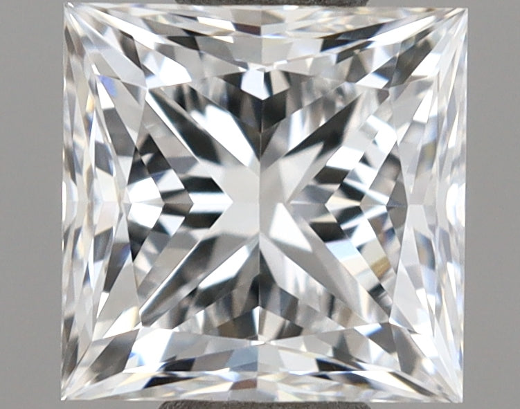 1.01 Carat Princess Shaped, Very Good Cut, E Color, VVS1 Clarity, IGI Certified Lab Grown Diamond