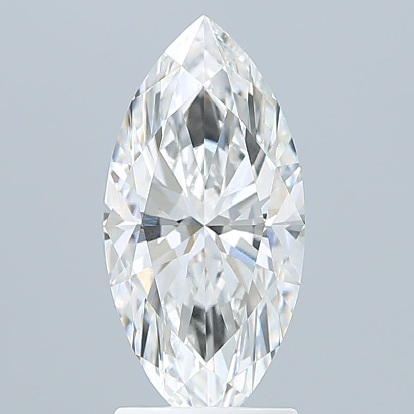 2.10 Carat Marquise Shaped, Ideal Cut, E Color, VVS2 Clarity, IGI Certified Lab Grown Diamond