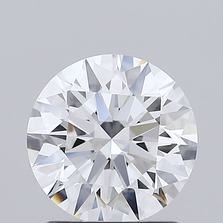 1.55 Carat Round Shaped, Ideal Cut, D Color, VVS2 Clarity, IGI Certified Lab Grown Diamond