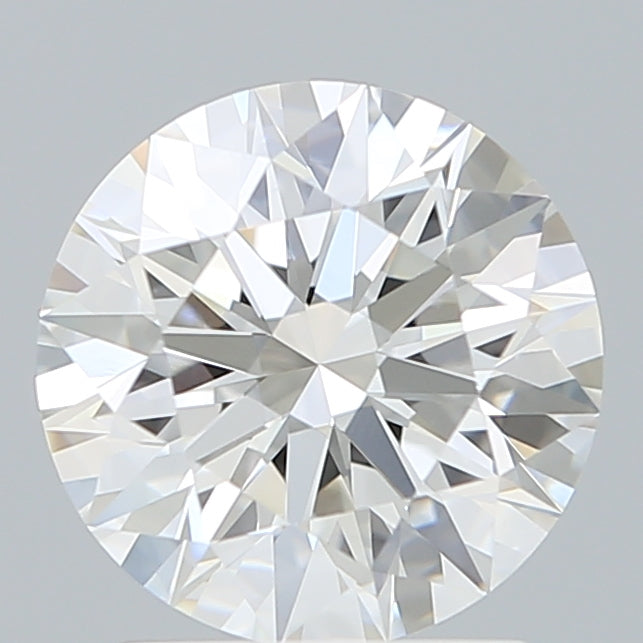 2.10 Carat Round Shaped, Ideal Cut, F Color, VVS2 Clarity, IGI Certified Lab Grown Diamond