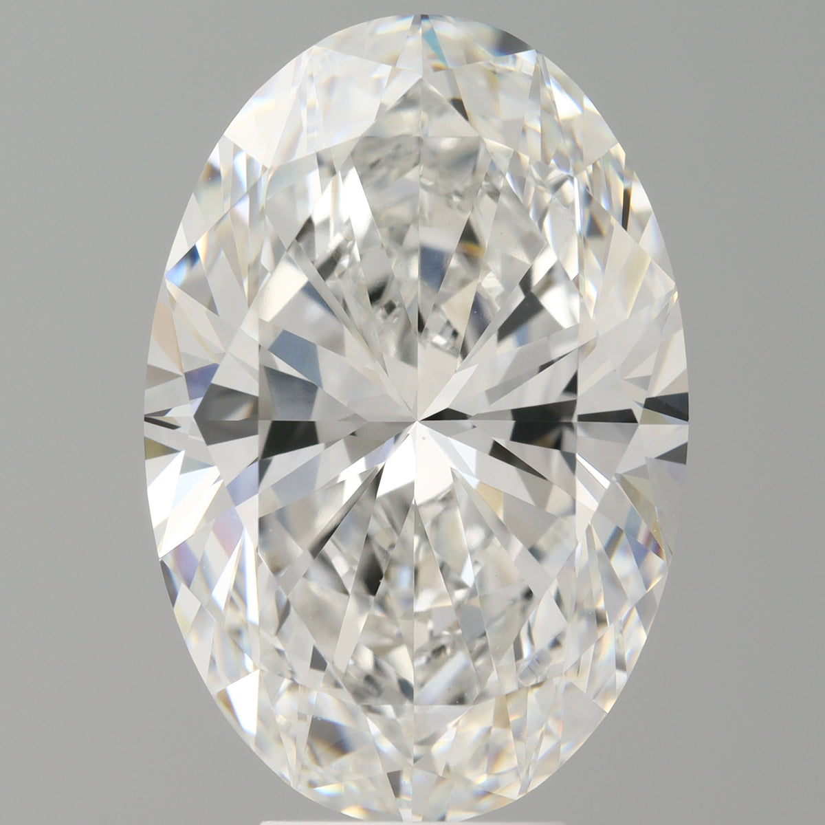 7.04 Carat Oval Shaped, Ideal Cut, E Color, VVS2 Clarity, IGI Certified Lab Grown Diamond