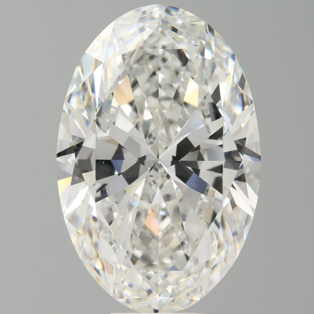 11.57 Carat Oval Shaped, Ideal Cut, F Color, VVS2 Clarity, IGI Certified Lab Grown Diamond