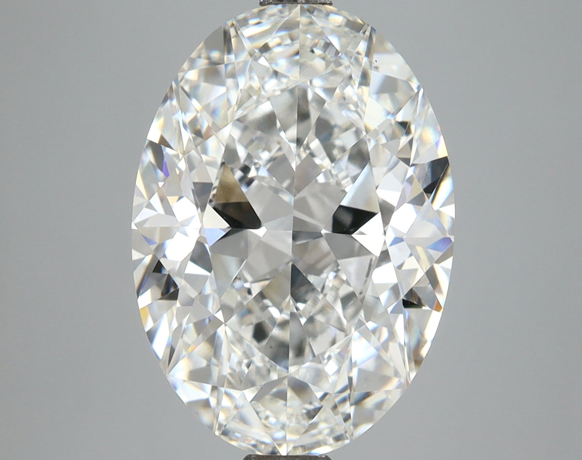 6.02 Carat Oval Shaped, Ideal Cut, F Color, VS1 Clarity, IGI Certified Lab Grown Diamond