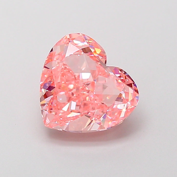 2.00 Carat Heart Shaped, Very Good Cut, VS2 Clarity, IGI Certified Lab Grown Diamond