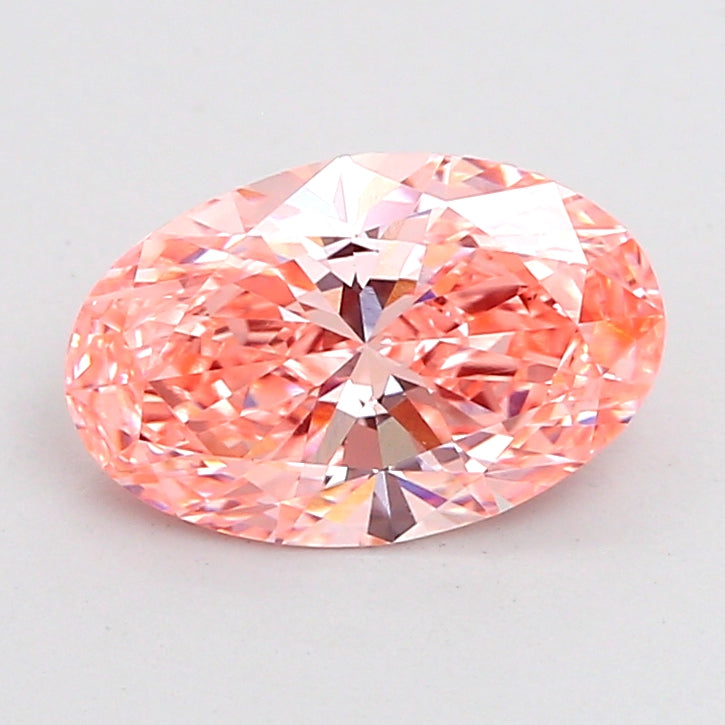 1.50 Carat Oval Shaped, Ideal Cut, VVS2 Clarity, IGI Certified Lab Grown Diamond