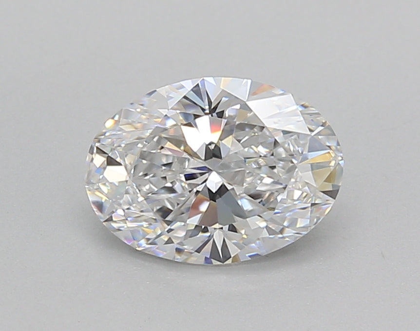 1.23 Carat Oval Shaped, Excellent Cut, D Color, VVS1 Clarity, IGI Certified Lab Grown Diamond