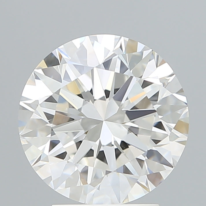 3.25 Carat Round Shaped, Excellent Cut, E Color, VVS2 Clarity, IGI Certified Lab Grown Diamond