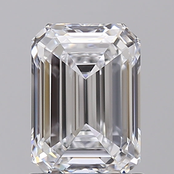 1.56 Carat Emerald Shaped, Ideal Cut, D Color, VS1 Clarity, IGI Certified Lab Grown Diamond