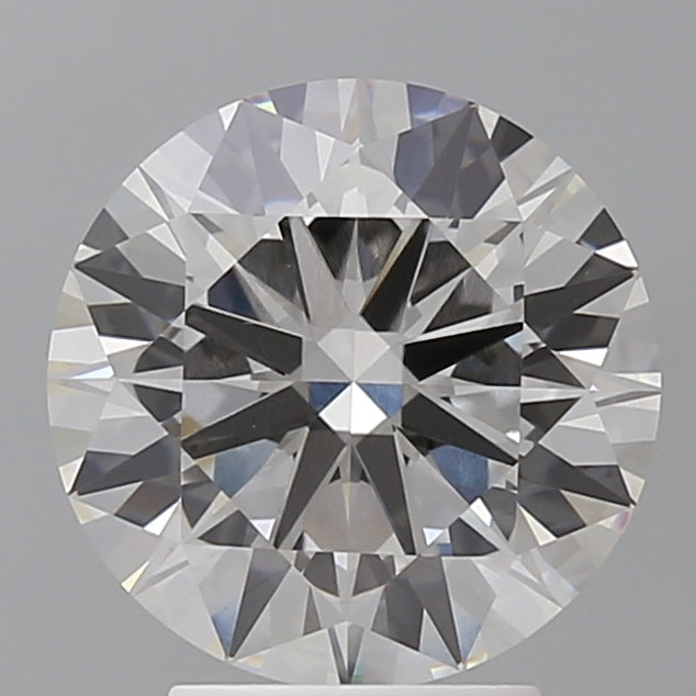3.51 Carat Round Shaped, Ideal Cut, F Color, VVS1 Clarity, IGI Certified Lab Grown Diamond