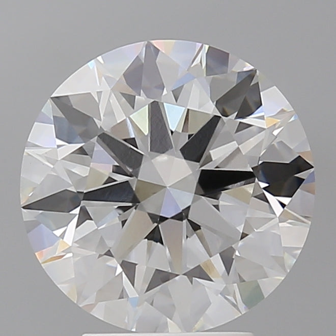4.08 Carat Round Shaped, Ideal Cut, E Color, VVS2 Clarity, IGI Certified Lab Grown Diamond