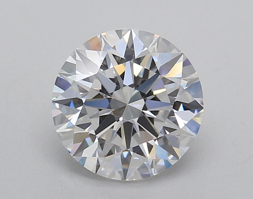2.02 Carat Round Shaped, Ideal Cut, D Color, IF Clarity, IGI Certified Lab Grown Diamond