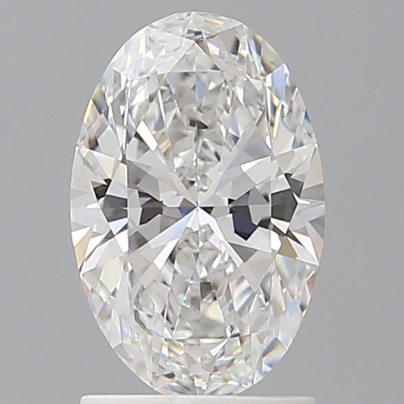 1.60 Carat Oval Shaped, Ideal Cut, D Color, VVS2 Clarity, IGI Certified Lab Grown Diamond