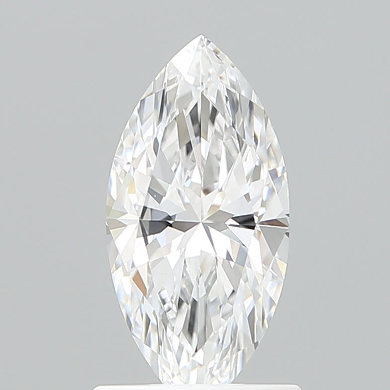 1.05 Carat Marquise Shaped, Ideal Cut, D Color, VVS2 Clarity, IGI Certified Lab Grown Diamond