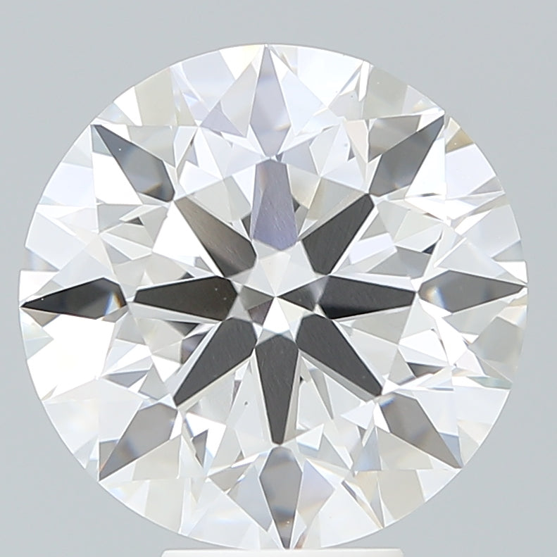 7.71 Carat Round Shaped, Ideal Cut, F Color, VS1 Clarity, IGI Certified Lab Grown Diamond