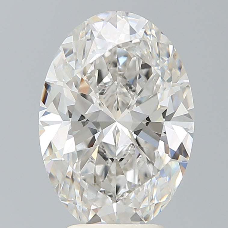 4.44 Carat Oval Shaped, Ideal Cut, H Color, VS1 Clarity, IGI Certified Lab Grown Diamond