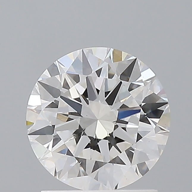 1.54 Carat Round Shaped, Excellent Cut, E Color, VS1 Clarity, IGI Certified Lab Grown Diamond