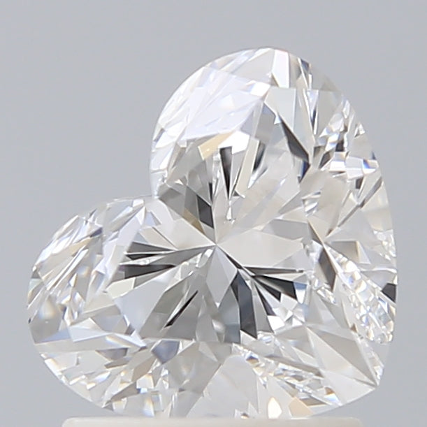 1.65 Carat Heart Shaped, Excellent Cut, D Color, VS1 Clarity, IGI Certified Lab Grown Diamond