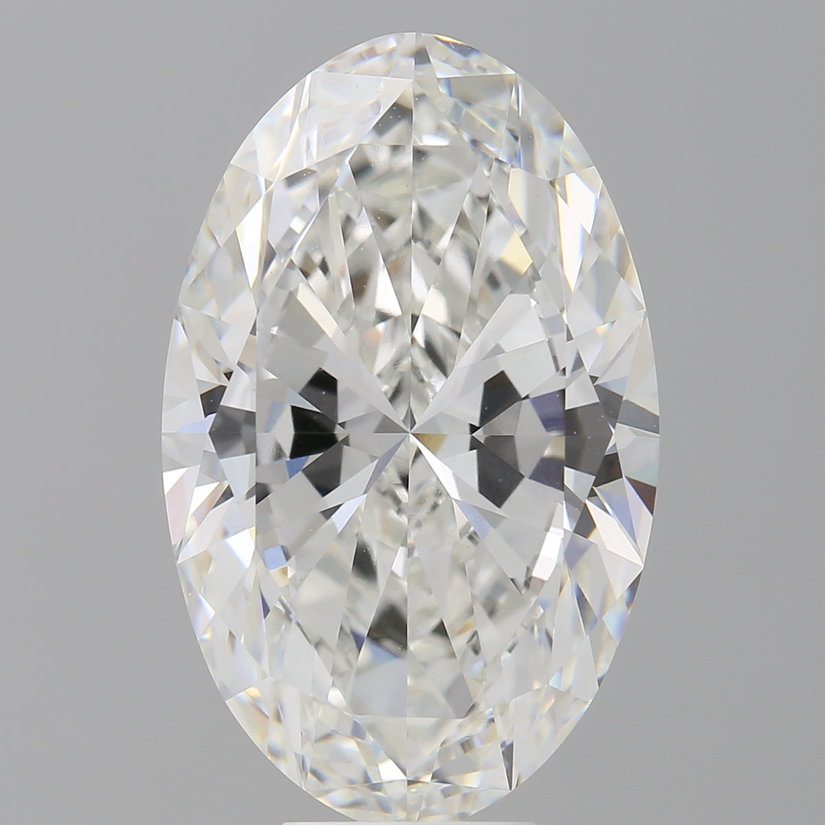 9.10 Carat Oval Shaped, Ideal Cut, F Color, VVS2 Clarity, IGI Certified Lab Grown Diamond