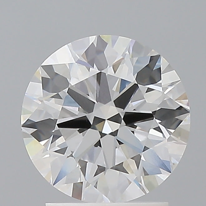 2.10 Carat Round Shaped, Ideal Cut, E Color, VVS2 Clarity, IGI Certified Lab Grown Diamond