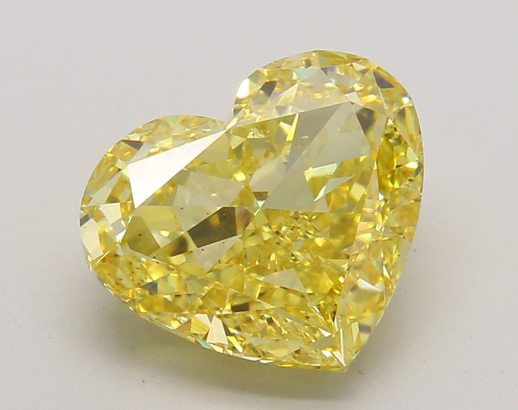 5.01 Carat Heart Shaped, Very Good Cut, VS2 Clarity, IGI Certified Lab Grown Diamond