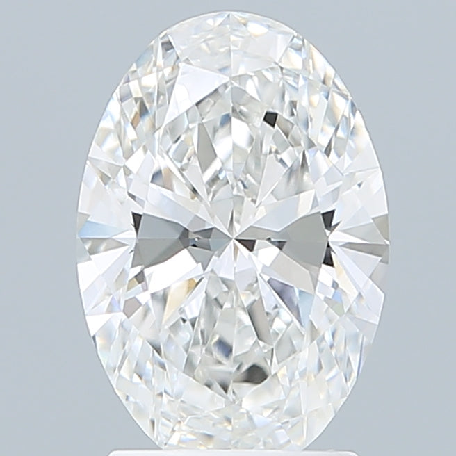 2.21 Carat Oval Shaped, Ideal Cut, E Color, VVS2 Clarity, IGI Certified Lab Grown Diamond