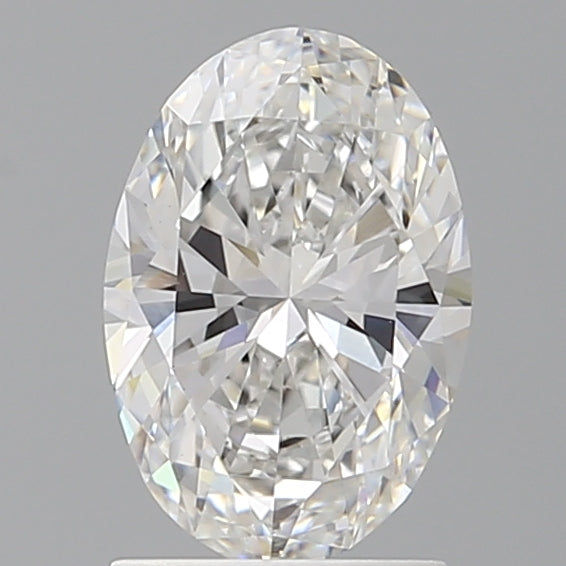 1.55 Carat Oval Shaped, Ideal Cut, E Color, VVS2 Clarity, IGI Certified Lab Grown Diamond