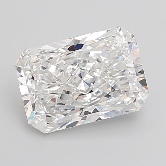3.56 Carat Radiant Shaped, Very Good Cut, E Color, VVS2 Clarity, IGI Certified Lab Grown Diamond