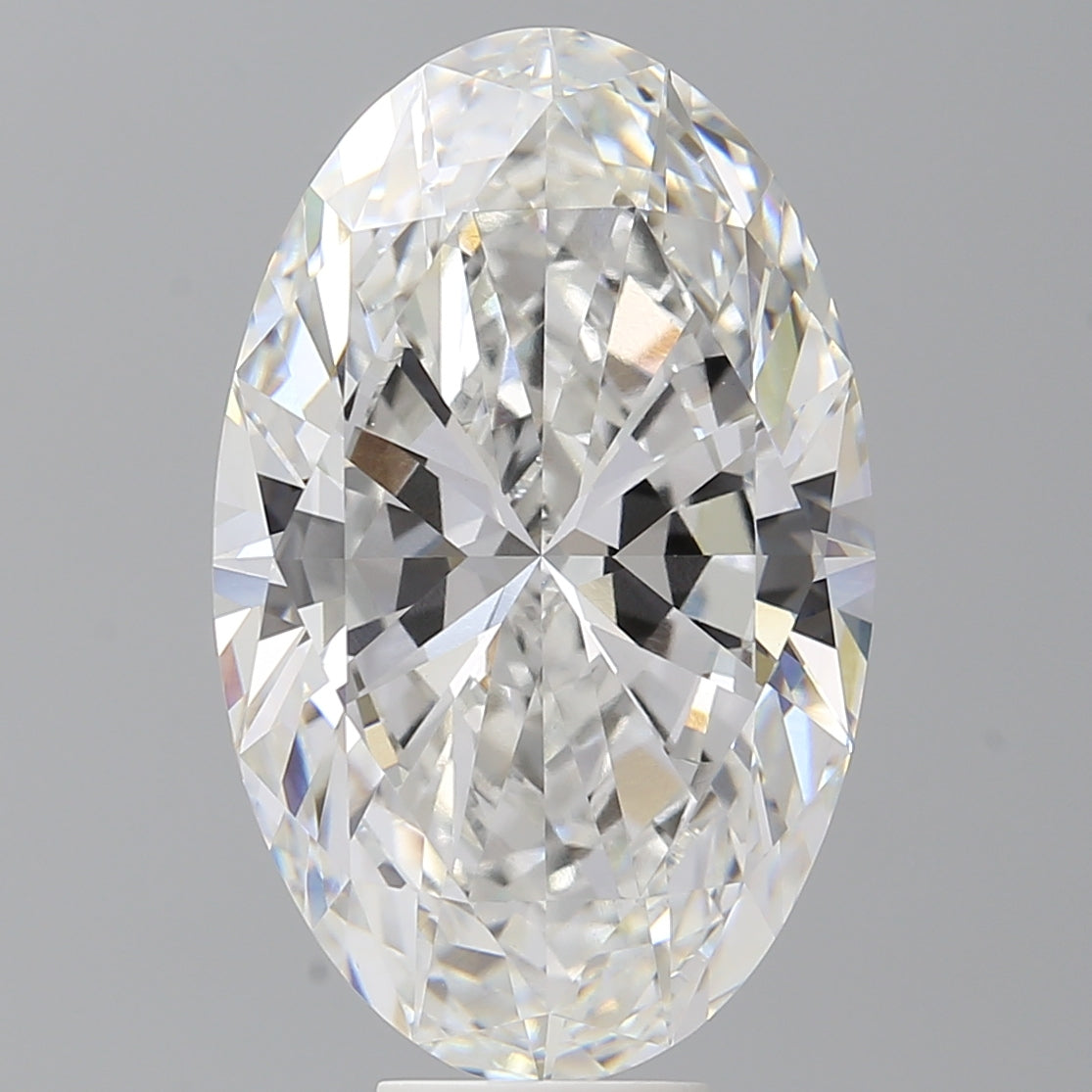 10.10 Carat Oval Shaped, Ideal Cut, E Color, VVS2 Clarity, IGI Certified Lab Grown Diamond
