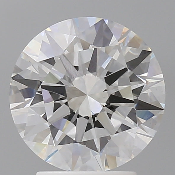 3.00 Carat Round Shaped, Excellent Cut, E Color, VS1 Clarity, IGI Certified Lab Grown Diamond