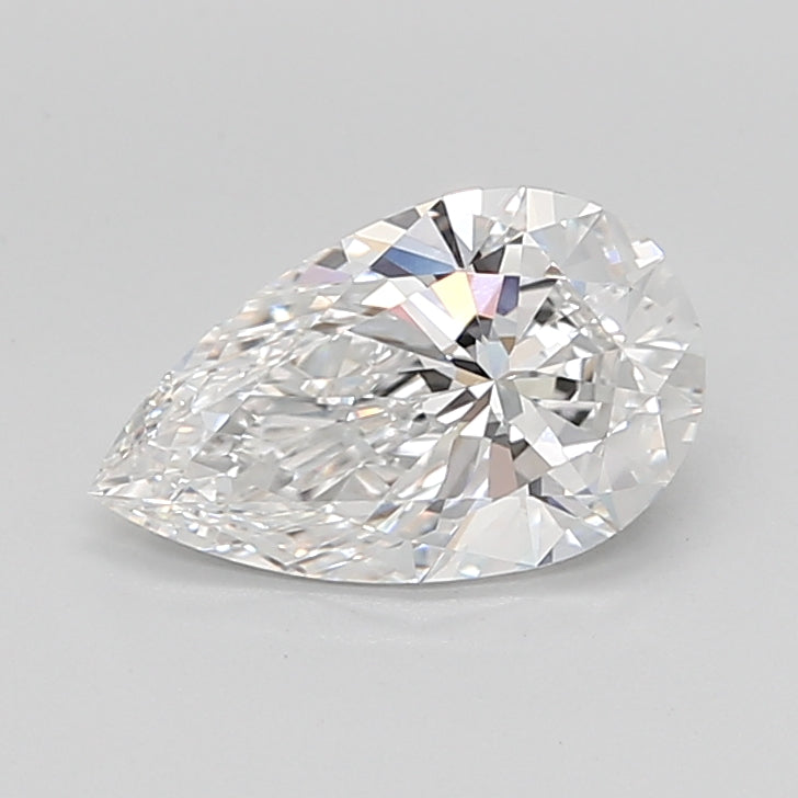 2.05 Carat Pear Shaped, Ideal Cut, E Color, VVS2 Clarity, IGI Certified Lab Grown Diamond