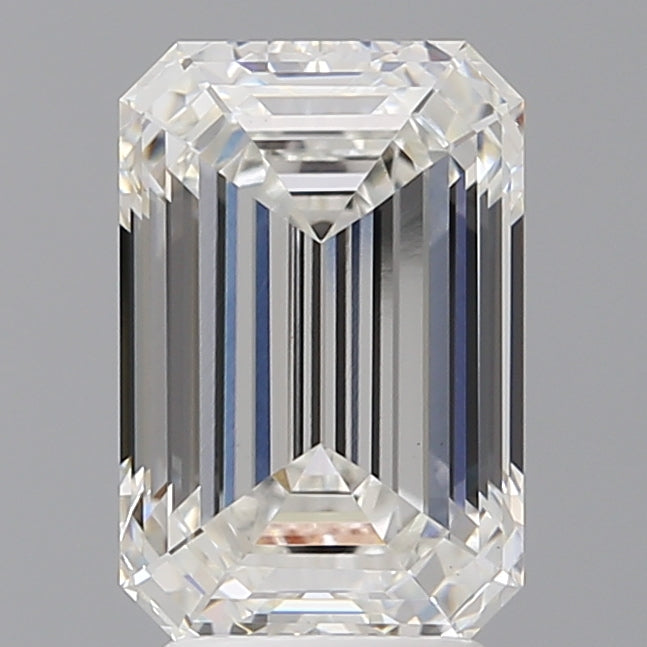 3.59 Carat Emerald Shaped, Ideal Cut, F Color, VS1 Clarity, IGI Certified Lab Grown Diamond