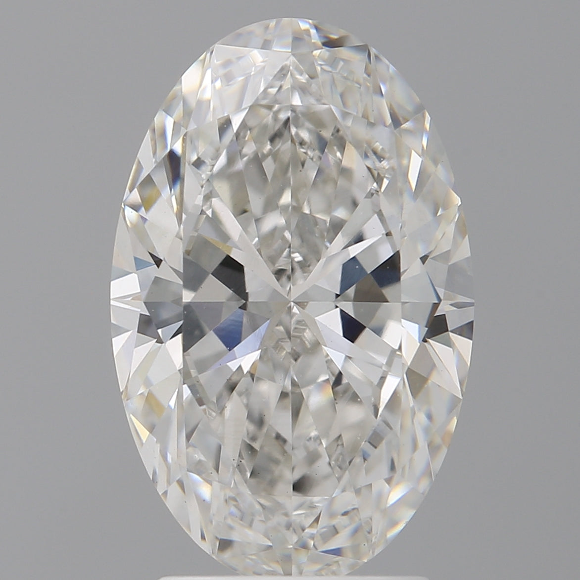 3.07 Carat Oval Shaped, Ideal Cut, F Color, VVS2 Clarity, IGI Certified Lab Grown Diamond