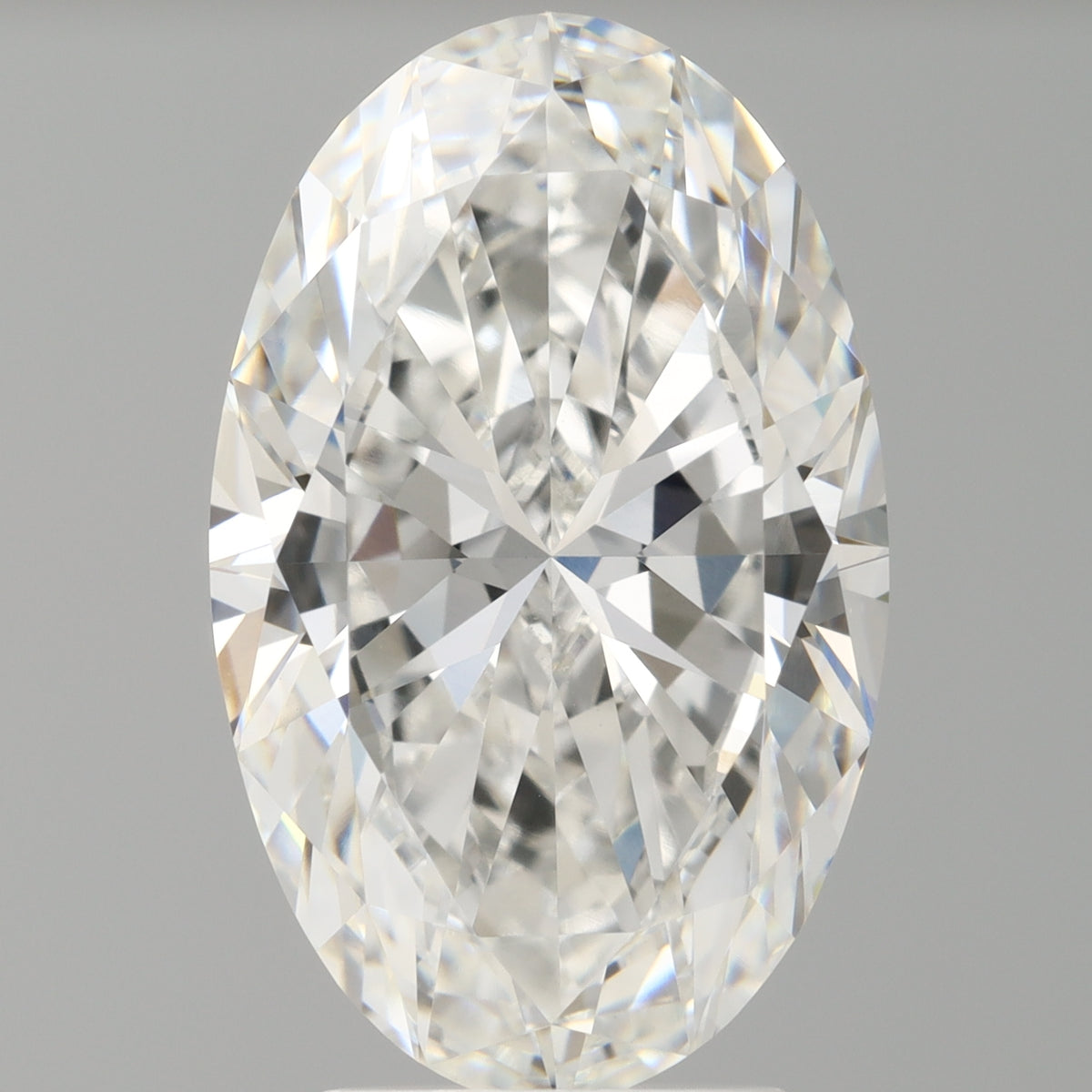 4.01 Carat Oval Shaped, Ideal Cut, E Color, VVS2 Clarity, IGI Certified Lab Grown Diamond