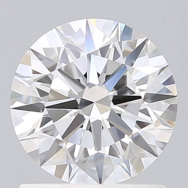 1.22 Carat Round Shaped, Ideal Cut, E Color, VVS2 Clarity, IGI Certified Lab Grown Diamond
