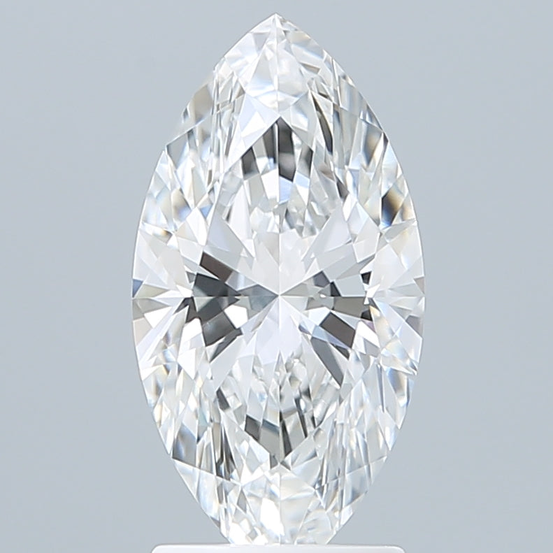 2.25 Carat Marquise Shaped, Ideal Cut, E Color, VVS2 Clarity, IGI Certified Lab Grown Diamond