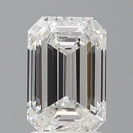 1.97 Carat Emerald Shaped, Ideal Cut, E Color, VS1 Clarity, IGI Certified Lab Grown Diamond