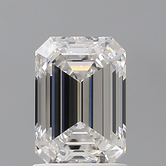 1.56 Carat Emerald Shaped, Ideal Cut, E Color, VS1 Clarity, IGI Certified Lab Grown Diamond