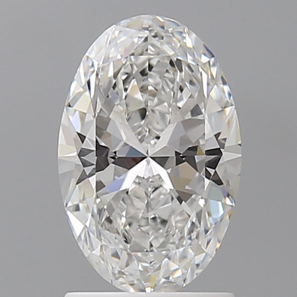 1.59 Carat Oval Shaped, Ideal Cut, E Color, VVS2 Clarity, IGI Certified Lab Grown Diamond