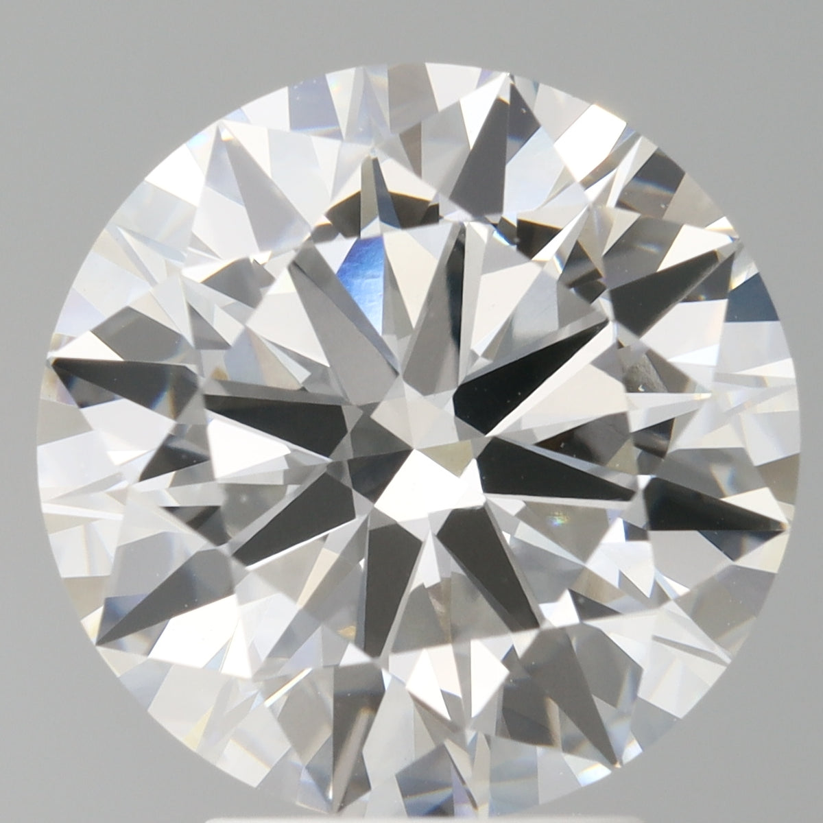 4.02 Carat Round Shaped, Ideal Cut, E Color, VVS2 Clarity, IGI Certified Lab Grown Diamond