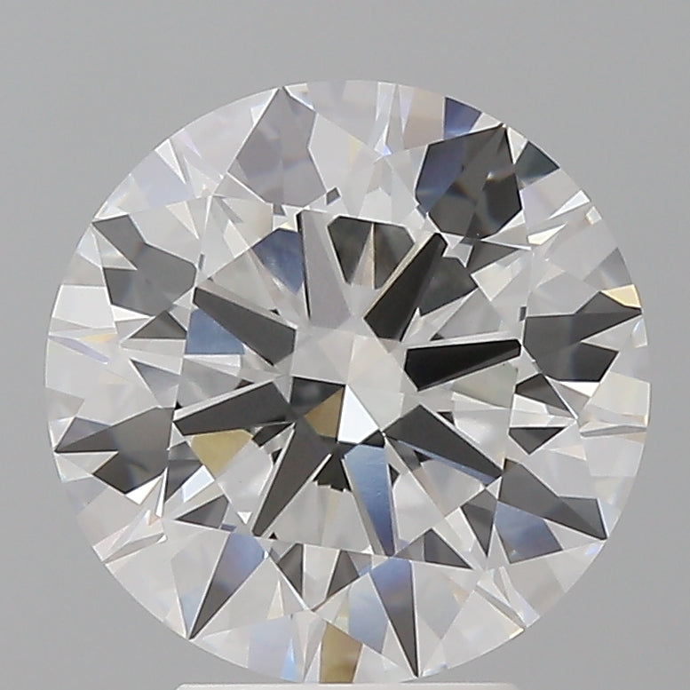 4.09 Carat Round Shaped, Ideal Cut, E Color, VVS2 Clarity, IGI Certified Lab Grown Diamond