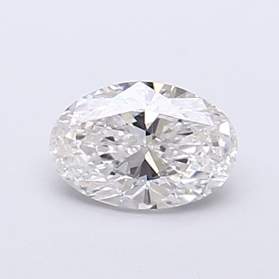 0.56 Carat Oval Shaped, Very Good Cut, F Color, VS2 Clarity, IGI Certified Lab Grown Diamond