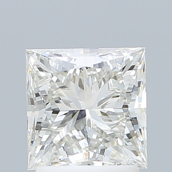 2.00 Carat Princess Shaped, Ideal Cut, H Color, VVS2 Clarity, IGI Certified Lab Grown Diamond