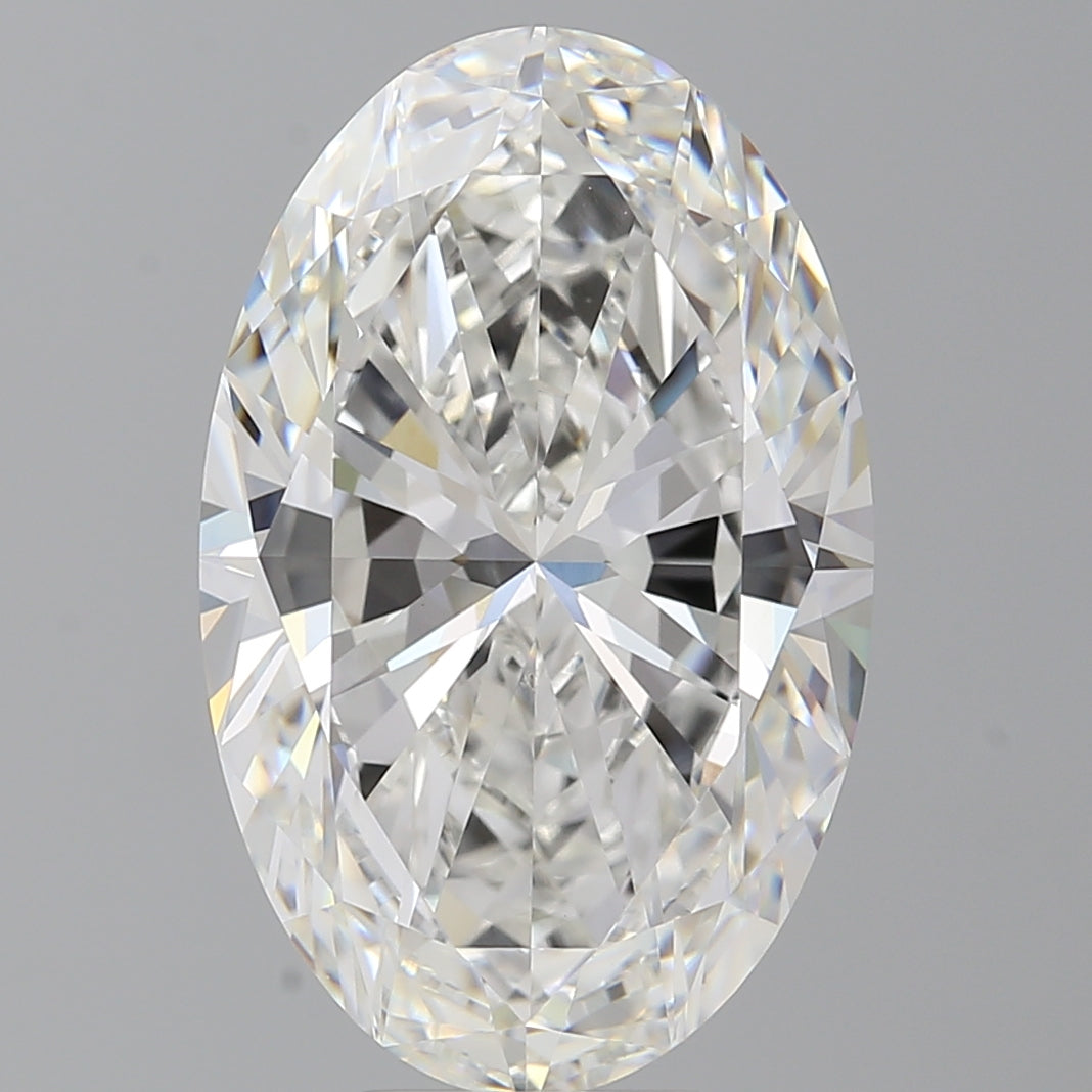 9.60 Carat Oval Shaped, Ideal Cut, E Color, VVS2 Clarity, IGI Certified Lab Grown Diamond