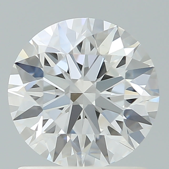 1.28 Carat Round Shaped, Ideal Cut, D Color, VS1 Clarity, IGI Certified Lab Grown Diamond