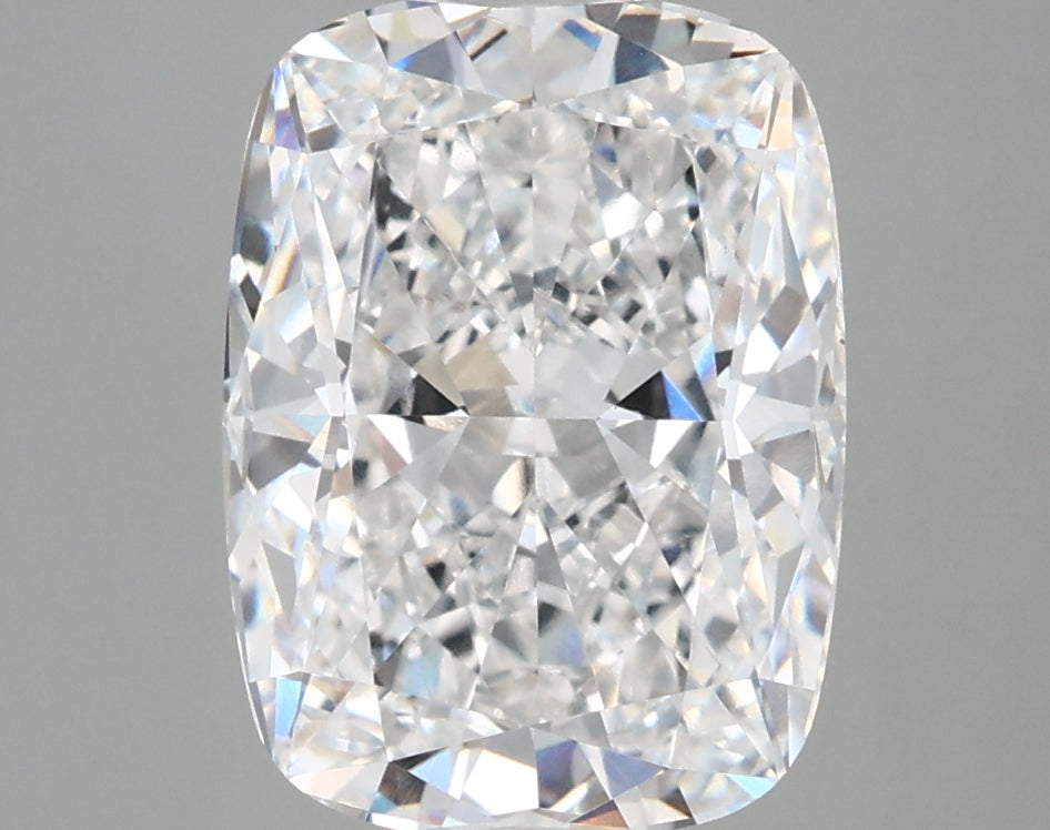 4.28 Carat Cushion Shaped, Very Good Cut, D Color, VVS2 Clarity, IGI Certified Lab Grown Diamond