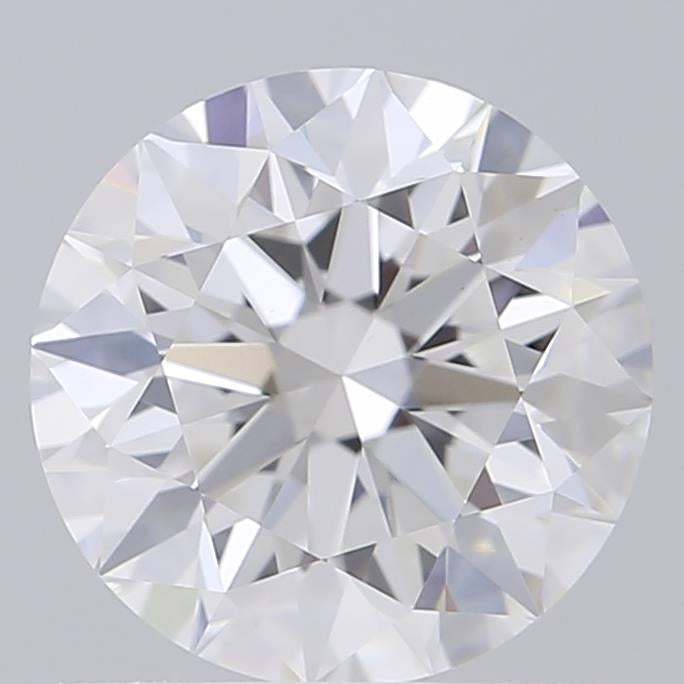 1.23 Carat Round Shaped, Excellent Cut, E Color, VVS2 Clarity, IGI Certified Lab Grown Diamond