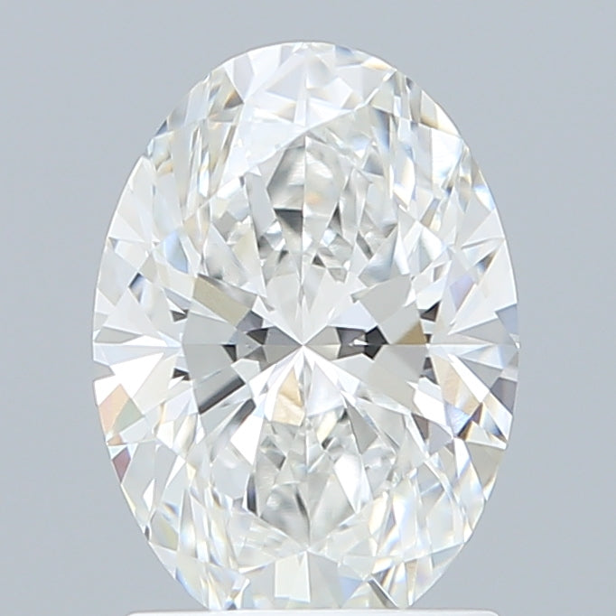 1.67 Carat Oval Shaped, Excellent Cut, E Color, VVS2 Clarity, IGI Certified Lab Grown Diamond