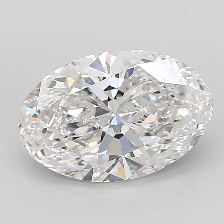 5.08 Carat Oval Shaped, Very Good Cut, D Color, VS1 Clarity, IGI Certified Lab Grown Diamond