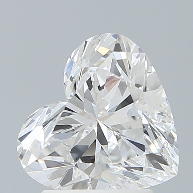 2.25 Carat Heart Shaped, Ideal Cut, D Color, VS1 Clarity, IGI Certified Lab Grown Diamond